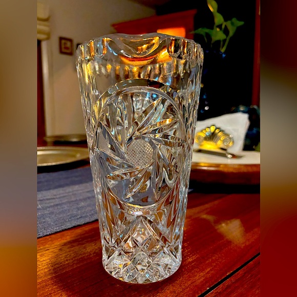 Vintage Anna Hutte Crystal Pitcher - Picture 2 of 2